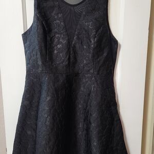 Elegant Black Lace Dress